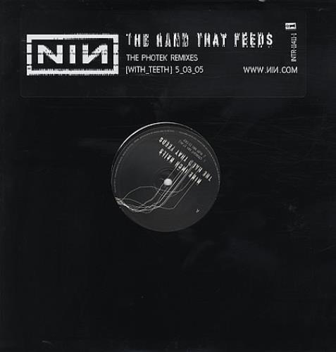 洋楽 NIN the hand that feeds 12\" vinyl PROMO 洋楽 NIN the hand that feeds 12